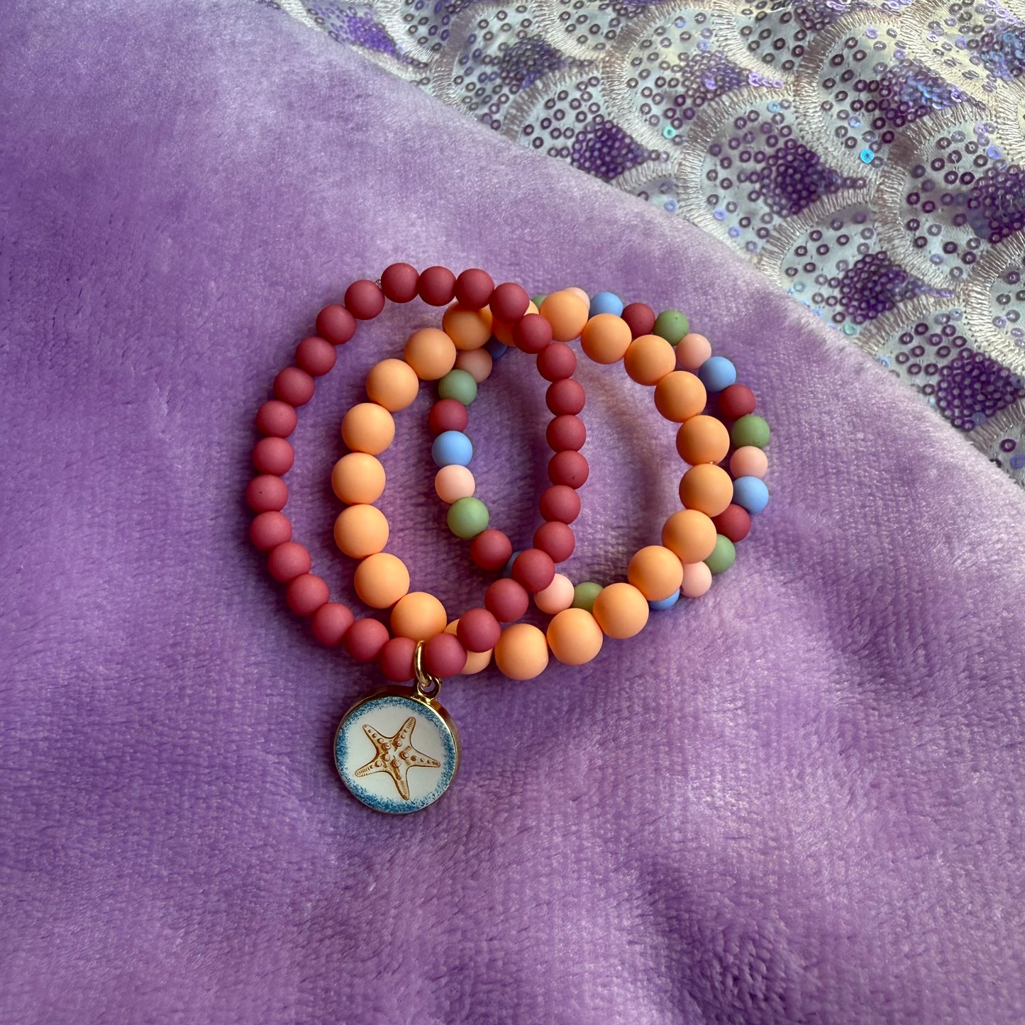 6” x 3 starfish set