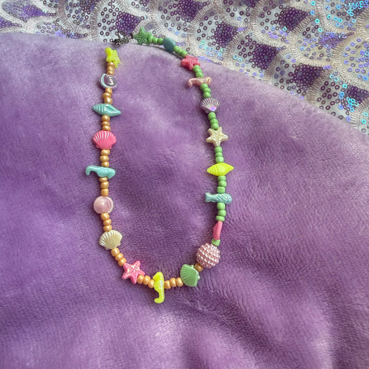 13” sea life necklace